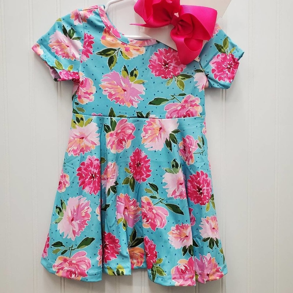 NWT Mint Floral Twirl Dress